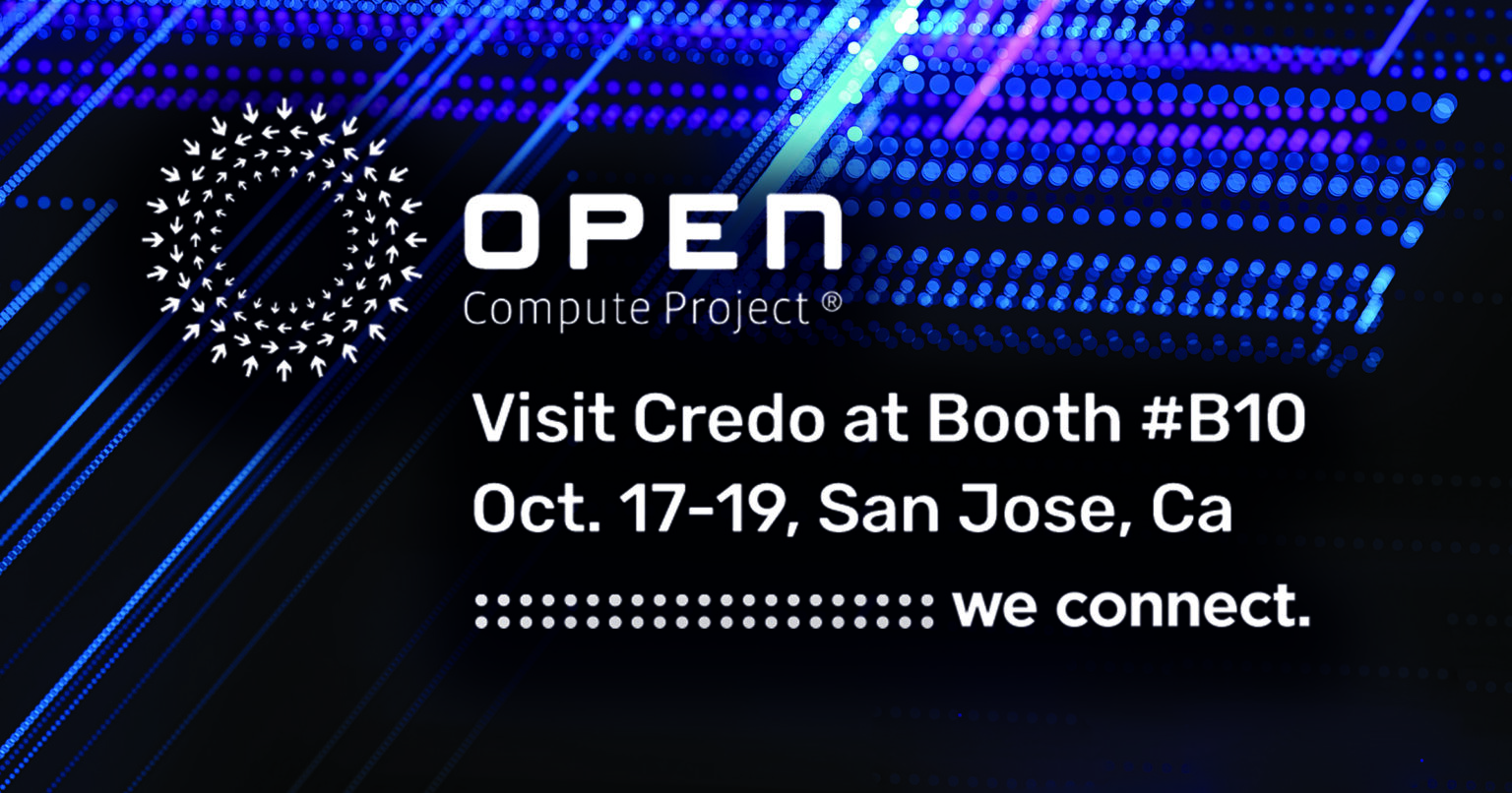 Credo to Showcase Datacenter AI, Compute And CXL at OCP Global Summit