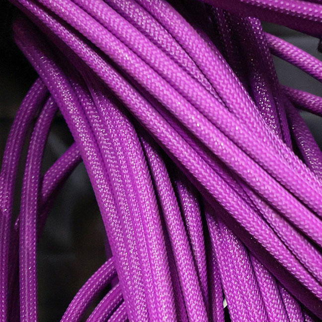 Close up of cables