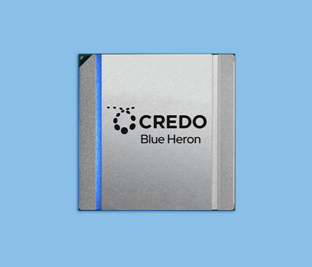 Credo Blue Heron_Retimer MACsec