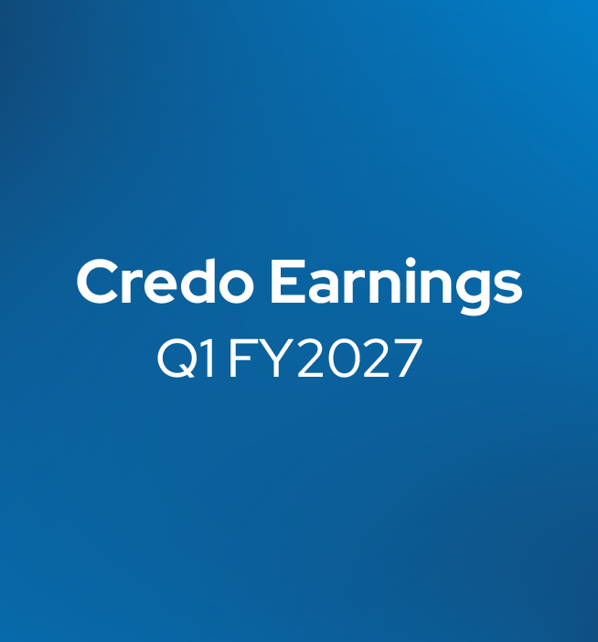 Credo Earning Q1FY2027_Homepage