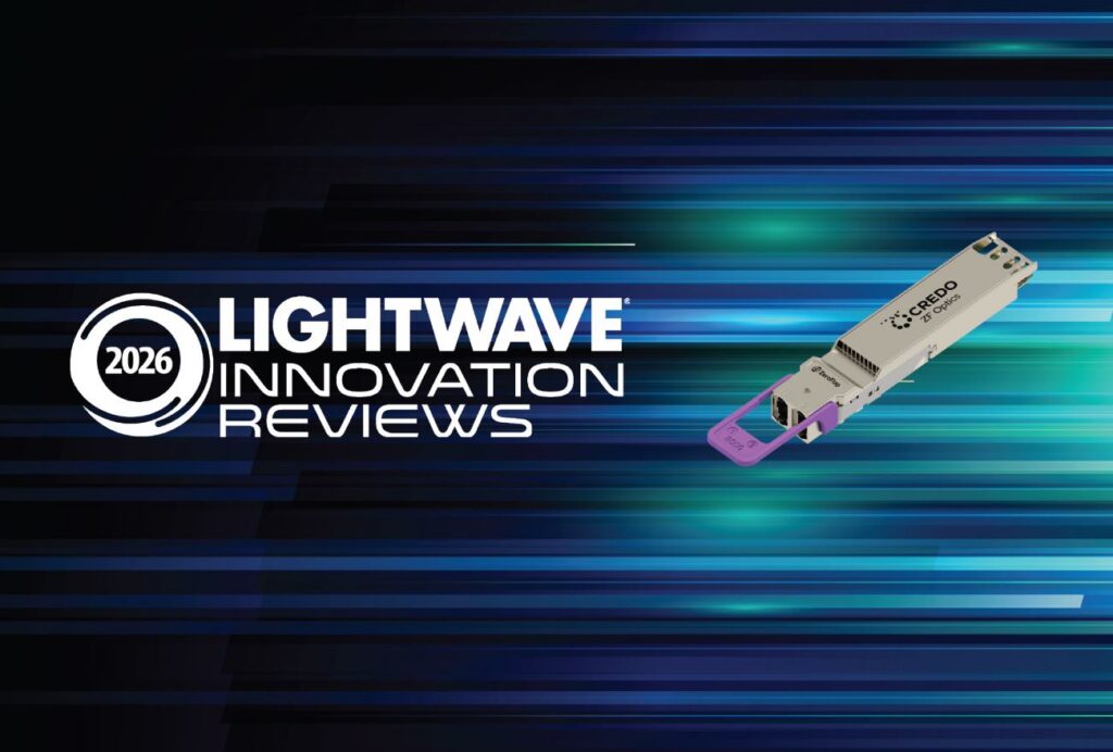 Credo’s ZeroFlap Optical Transceivers Receive 2026 Lightwave Innovation Honors