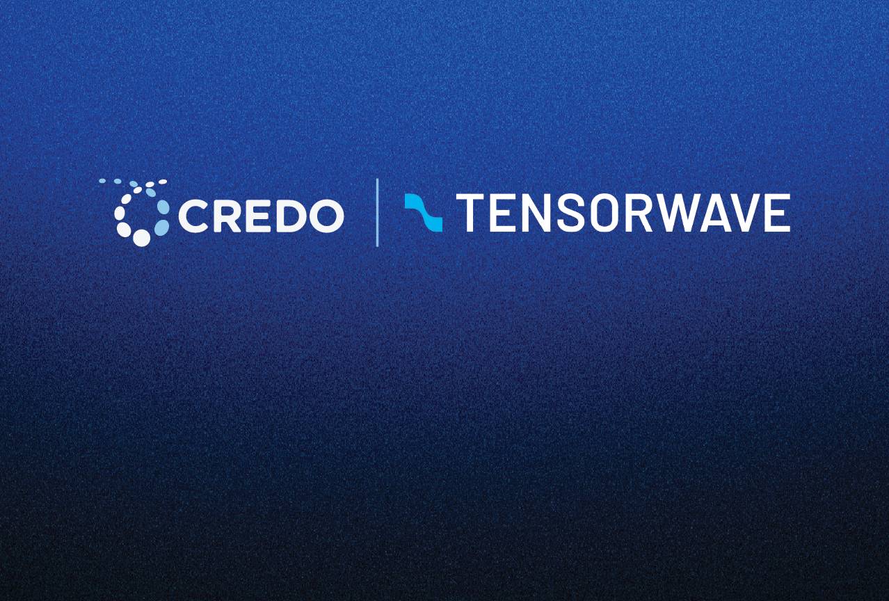 TensorWave Partners with Credo to Power Next-Generation AMD-Based AI Clusters