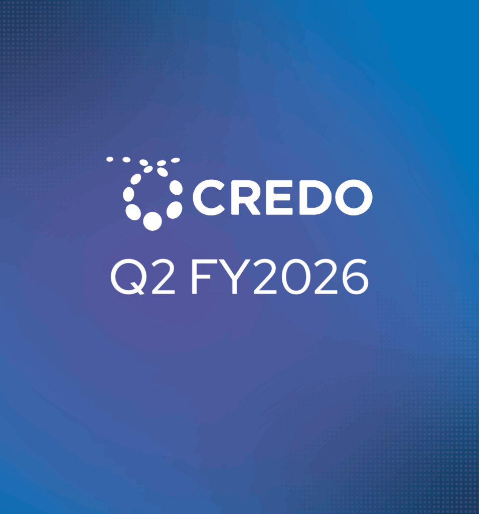 Credo Reports Second Quarter of Fiscal Year 2026 Financial Results